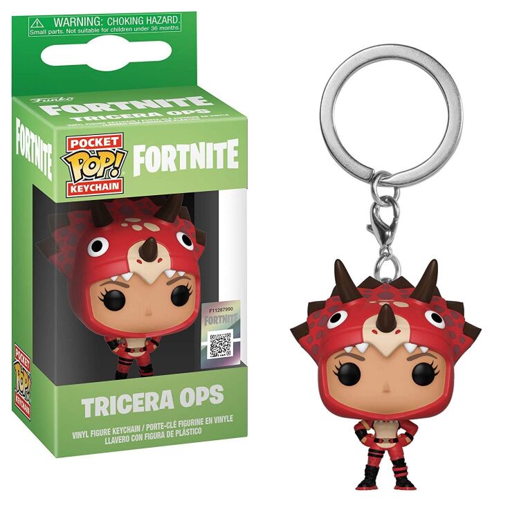 Брелок - Fortnite Funko Pop фанк Фортнайт - Tricera Ops Брелок - Fortnite Funko Pop фанк Фортнайт - Tricera Ops