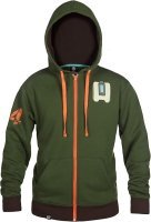 Кофта Реглан OVERWATCH Ultimate Bastion ZipUp Hoodie Овервотч Худи Бастион (размер XL)