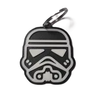Брелок Star Wars Stormtrooper Keychain ABS пластик Звездные войны Штурмовик 5 см.