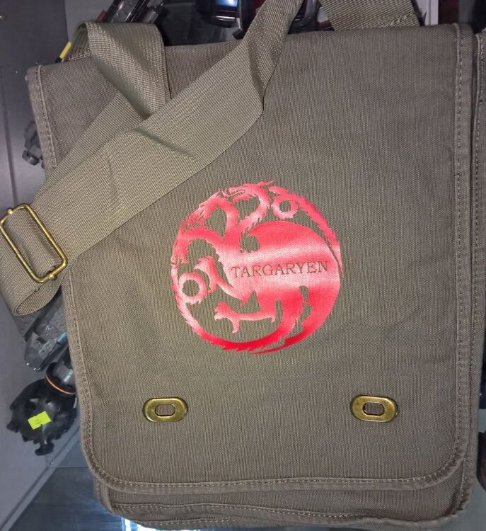 Сумка Game of Thrones Targaryen Messenger Bag №3 Сумка Game of Thrones Targaryen Messenger Bag №3