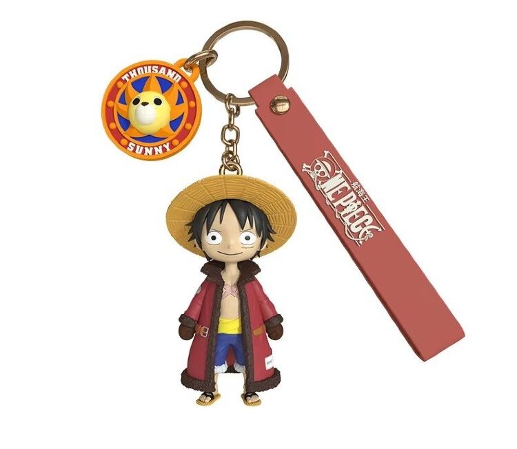 Брелок подвеска на рюкзак One Piece Luffy 3D Keychain Anime Backpack 3 Брелок подвеска на рюкзак One Piece Luffy 3D Keychain Anime Backpack 3