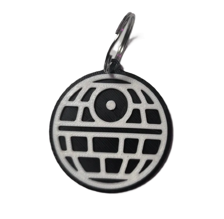 Брелок Star Wars Death Star Keychain ABS пластик Звездные войны Звезда смерти 5 см.