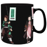 Чашка хамелеон Demon Slayer Mug Tanjiro Nezuko Zenitsu Inosuke Anime кухоль 460 мл Чашка хамелеон Demon Slayer Mug Tanjiro Nezuko Zenitsu Inosuke Anime кухоль 460 мл