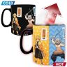 Чашка хамелеон Demon Slayer Mug Tanjiro Nezuko Zenitsu Inosuke Anime кухоль 460 мл Чашка хамелеон Demon Slayer Mug Tanjiro Nezuko Zenitsu Inosuke Anime кухоль 460 мл