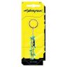 Брелок JINX Cyberpunk 2077 Logo PVC Keychain Брелок JINX Cyberpunk 2077 Logo PVC Keychain