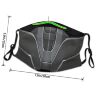 Маска защитная для лица Robot + 2 угольных фильтра 
