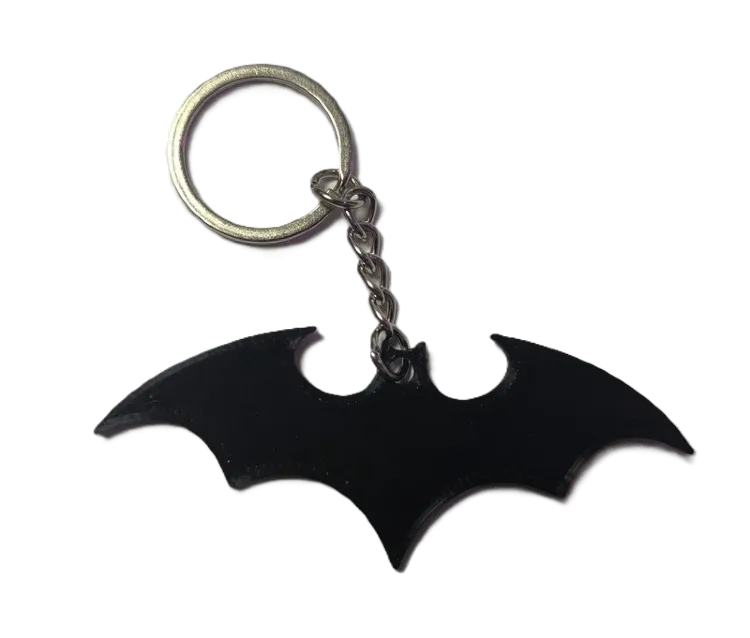 Брелок Batman Logo Keychain ABS пластик Бетмен Логотип чорний 8 см. Брелок Batman Logo Keychain ABS пластик Бетмен Логотип чорний 8 см.