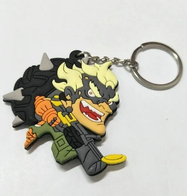 Брелок 3D Овервотч Overwatch Двухсторонний Объемный Junkrat Брелок 3D Овервотч Overwatch Двухсторонний Объемный Junkrat