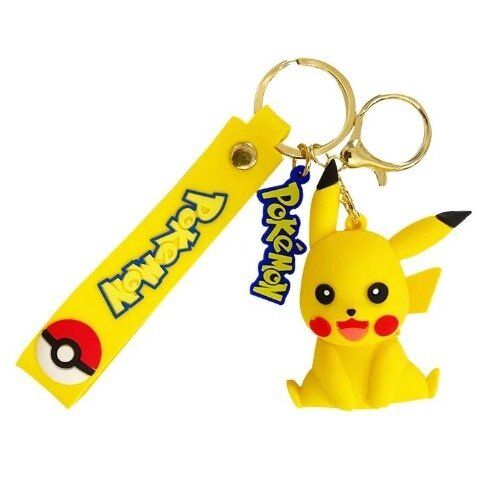 Брелок підвіска на рюкзак Пікачу Покемон Pokemon Pikachu 3D Keychain Anime Backpack Брелок підвіска на рюкзак Пікачу Покемон Pokemon Pikachu 3D Keychain Anime Backpack