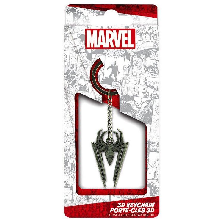 Брелок 3D Marvel Spider-Man Emblem Keychain Марвел Людина павук Брелок 3D Marvel Spider-Man Emblem Keychain Марвел Людина павук