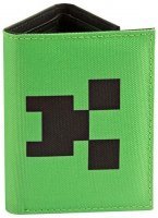 Кошелёк JINX Minecraft Pocket Creeper Tri-Fold Nylon Wallet