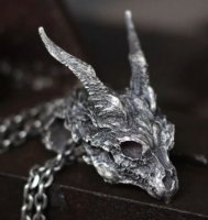 Медальйон Game of Thrones Evil Dragon Skull Targaryen