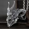 Медальон Game of Thrones Evil Dragon Skull Targaryen 