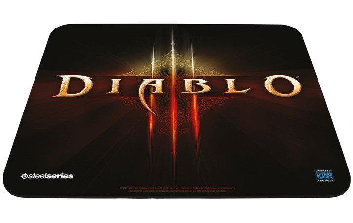 Коврик SteelSeries QcK Diablo 3 logo