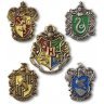 Набір значків Harry Potter: Official Warner Bros Hogwarts House In Wooden Box
