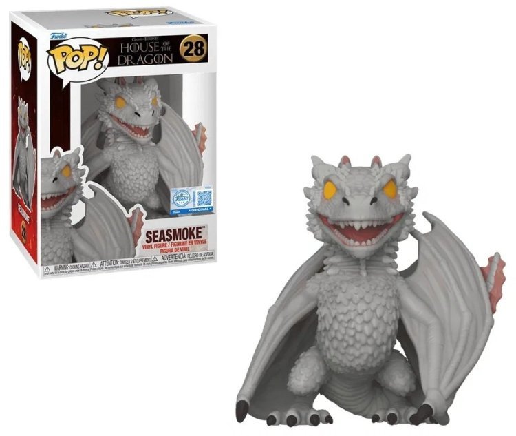 Фигурка Funko House of the Dragon: Seasmoke Фанко Дом Дракона Морской Туман 28