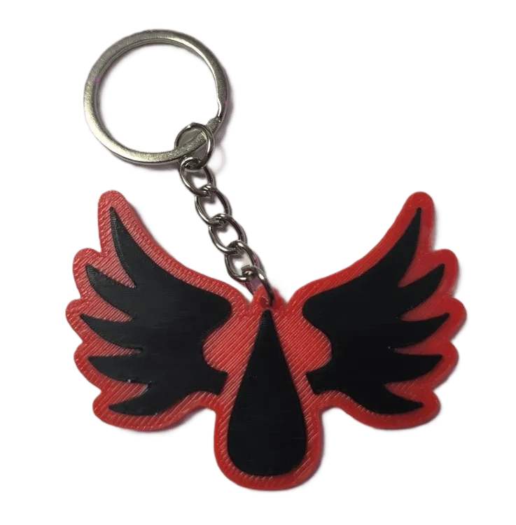Брелок WarHammer Blood Angels Keychain ABS пластик Вархаммер Кровавые Ангелы 6 см.