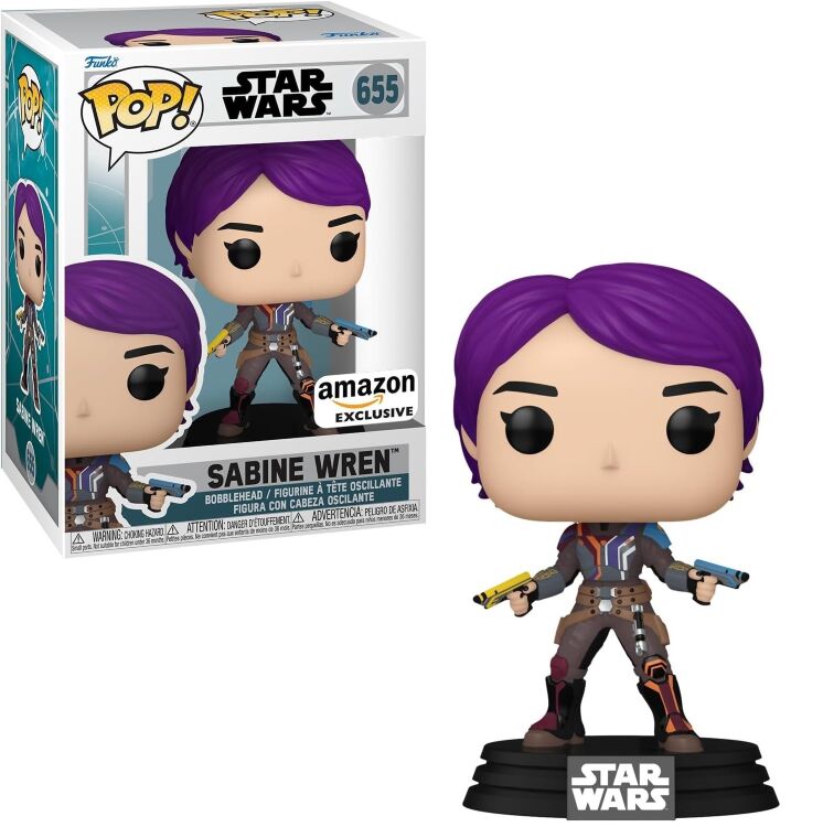 Фигурка Funko Star Wars: Sabine Wren Фанко Сабин Врен Amazon Exclusive 655 Фигурка Funko Star Wars: Sabine Wren Фанко Сабин Врен Amazon Exclusive 655