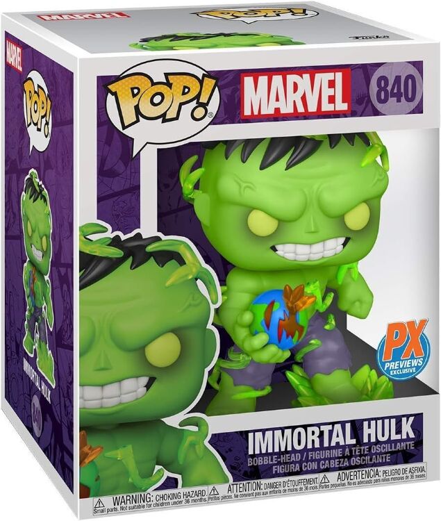 Фігурка Marvel Super Heroes: The Immortal Hulk 6" Deluxe Figure Халк фанко (PX Exclusive) 840 Фігурка Marvel Super Heroes: The Immortal Hulk 6" Deluxe Figure Халк фанко (PX Exclusive) 840