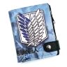 Кошелёк Attack on Titan Атака титанов Wallet Разведкорпус бумажник на кнопке