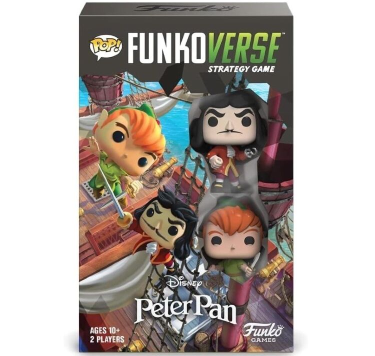 Настільна гра Funkoverse Peter Pan 100 2 Pack фанко Пітер Пен Настільна гра Funkoverse Peter Pan 100 2 Pack фанко Пітер Пен