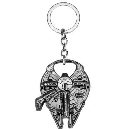 Брелок відкривачка Star Wars Millennium Falcon Keychain Тисячолітній сокіл Брелок відкривачка Star Wars Millennium Falcon Keychain Тисячолітній сокіл