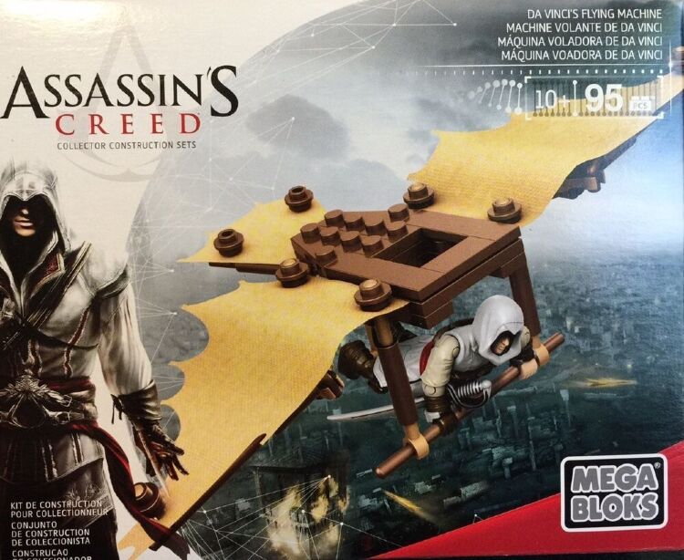 Конструктор Mega Bloks Assassins Creed - DA VINCI'S FLYING MACHINE Конструктор Mega Bloks Assassins Creed - DA VINCI'S FLYING MACHINE