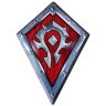 Табличка металлическая Blizzard World of Warcraft Horde Shield Варкрафт Орда 35x25 см Табличка металлическая Blizzard World of Warcraft Horde Shield Варкрафт Орда 35x25 см