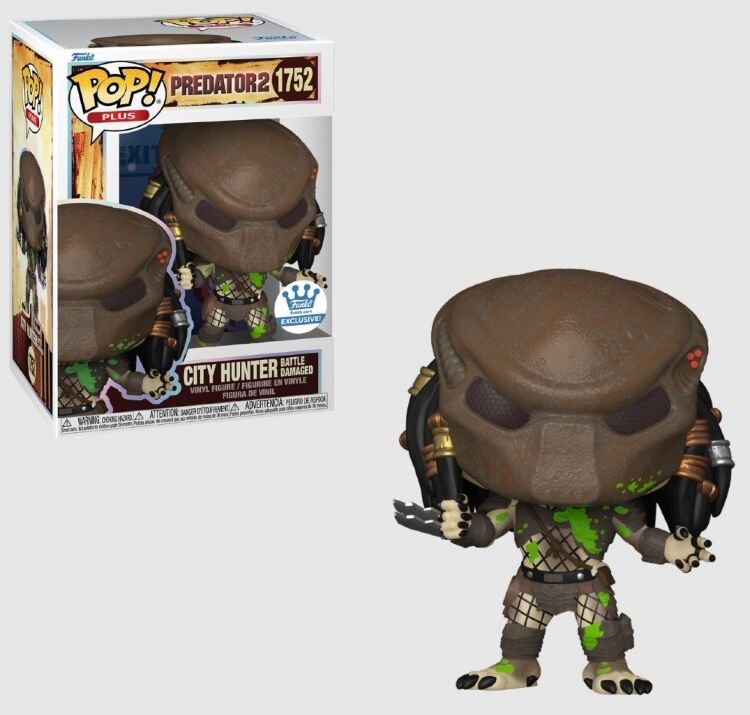 Фигурка Funko Predator City Hunter (Battle Damaged) Фанко Хищник (Exclusive) 1752