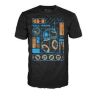Футболка Men's Pop! T-Shirts: Star Wars Ep 7 BB-8 Blueprint (размер L)