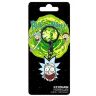 Брелок Рік та Морті Rick And Morty 4.3 см метал