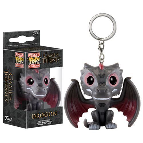 Брелок Game of Thrones Drogon Pocket Pop! Key Chain Брелок Game of Thrones Drogon Pocket Pop! Key Chain