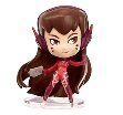 Мини фигурка Cute But Deadly Series 4 D.Va Мини фигурка Cute But Deadly Series 4 D.Va