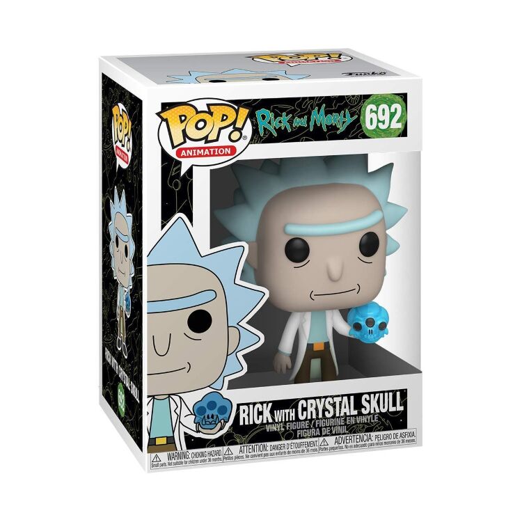 Фигурка Фанко Рик и Морти Funko Pop! Rick and Morty Rick with Crystal Skull Фигурка Фанко Рик и Морти Funko Pop! Rick and Morty Rick with Crystal Skull