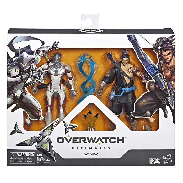 Фигурка Overwatch Ultimates Series Genji and Hanzo Collectible Action Figure Dual Pack Фигурка Overwatch Ultimates Series Genji and Hanzo Collectible Action Figure Dual Pack