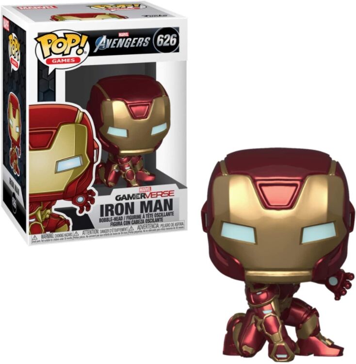 Фигурка Funko Marvel Avengers Game - Iron Man (Stark Tech Suit) Железный человек Фанко 626 Фигурка Funko Marvel Avengers Game - Iron Man (Stark Tech Suit) Железный человек Фанко 626