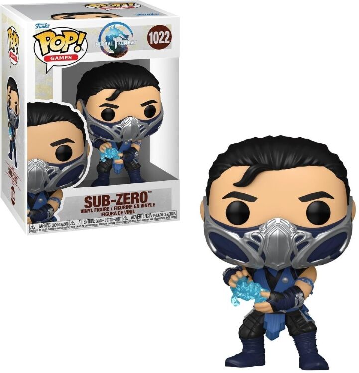 Фигурка Funko Pop Mortal Kombat Sub Zero Фанко Саб Зиро 1022 Фигурка Funko Pop Mortal Kombat Sub Zero Фанко Саб Зиро 1022