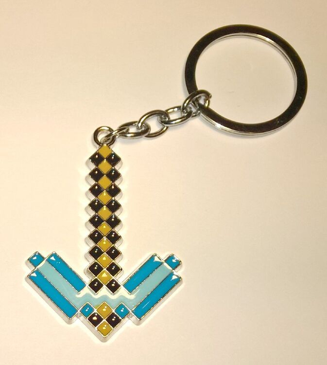 Брелок Minecraft метал №2 Брелок Minecraft метал №2