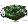 Маска захисна для обличчя World of Warcraft Illidan + 2 вугільні фільтри