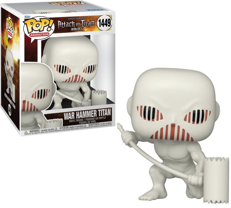 Фигурка Funko Pop Super: Attack on Titan War Hammer Titan Атака Титанов фанко 1449 Фигурка Funko Pop Super: Attack on Titan War Hammer Titan Атака Титанов фанко 1449