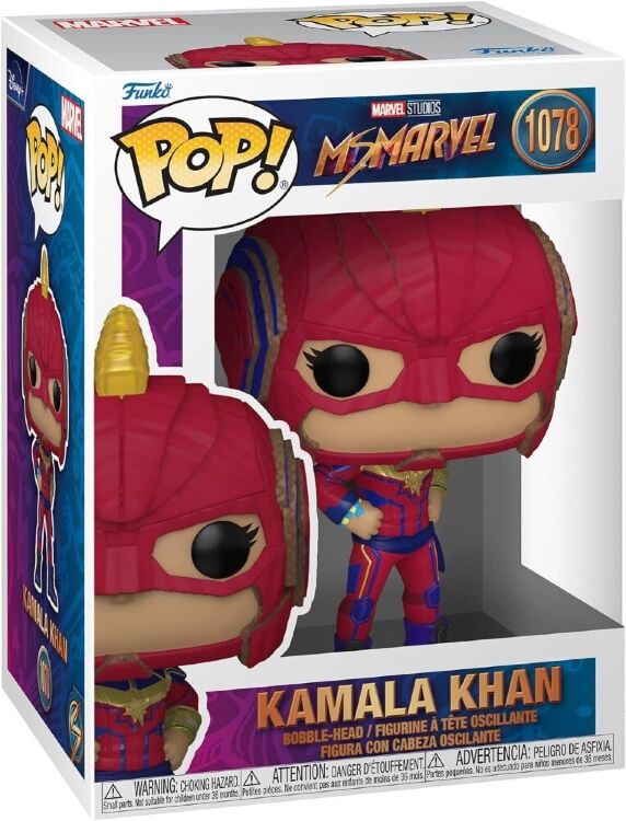 Фігурка Funko Pop TV Ms. Marvel Kamala Khan фанко Камала Хан 1078 Фігурка Funko Pop TV Ms. Marvel Kamala Khan фанко Камала Хан 1078