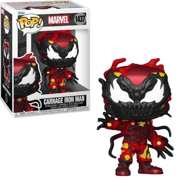 Фигурка Funko Marvel Carnage Iron Man Фанко Карнаж Железный человек 1437 Фигурка Funko Marvel Carnage Iron Man Фанко Карнаж Железный человек 1437