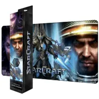 Коврик для мыши игровая поверхность Blizzard STARCRAFT Races Старкрафт XL 90*42 cm