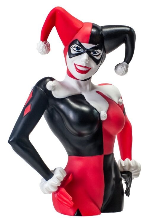 Бюст скарбничка DC Harley Quinn Bust Bank Бюст скарбничка DC Harley Quinn Bust Bank