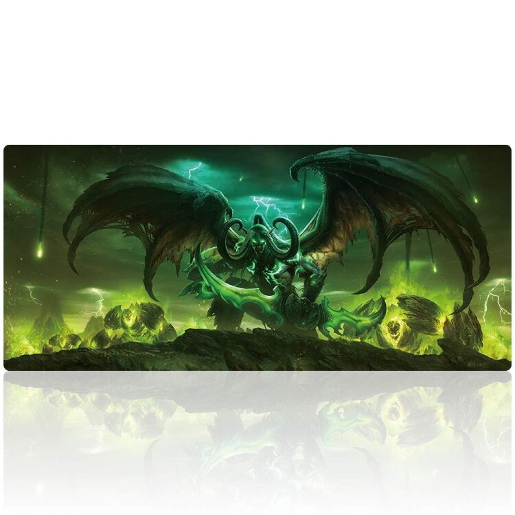 Килимок World of Warcraft Large Gaming Mouse Pad - Illidan (90 * 40 см) Килимок World of Warcraft Large Gaming Mouse Pad - Illidan (90 * 40 см)
