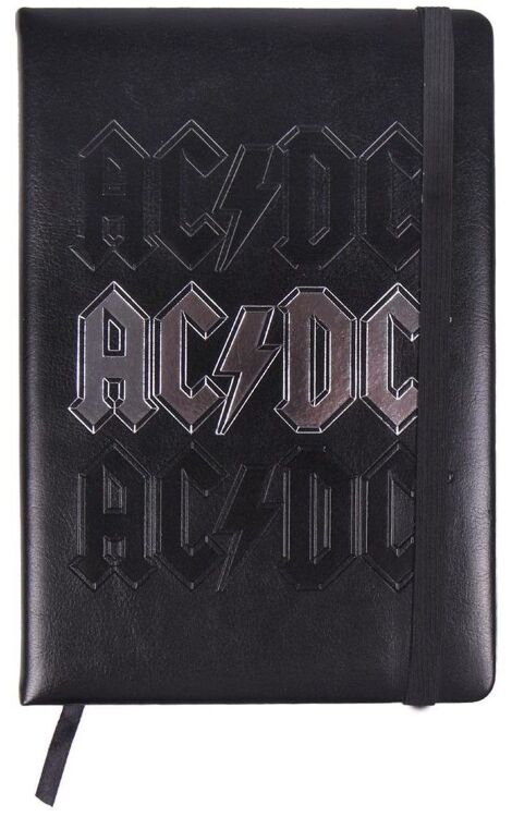 Блокнот Записная книжка Cerda ACDC Black Notebook AC/DC